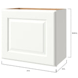 allen + roth Tilson 21-in W x 18.125-in H x 12-in D Linen Wall Fully Assembled Cabinet (Raised Panel Square Door Style)
