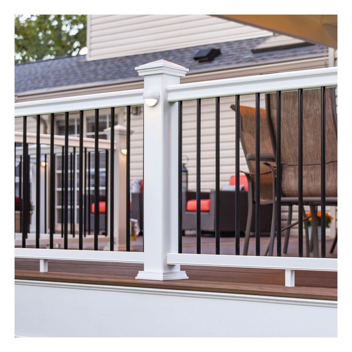 Fiberon 4-in x 4-in Alpine PVC Deck Post Base Trim