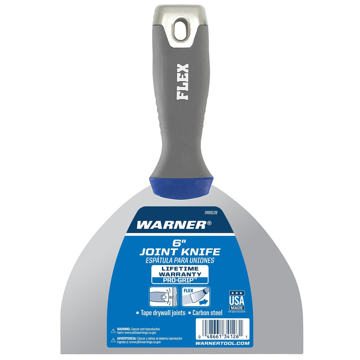 Warner 6-in x 8.5-in Steel Joint Knife
