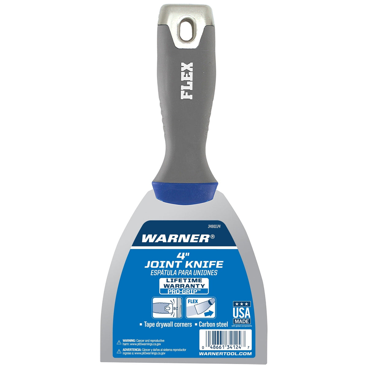 Warner 4-in x 8.5-in Steel Joint Knife