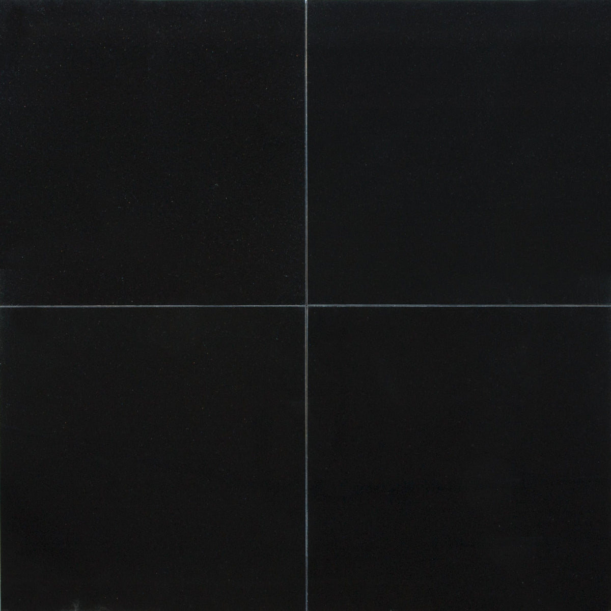 Satori Absolute Black 12-in x 12-in Polished Natural Stone Granite Floor and Wall Tile (1-sq. ft/ Piece)