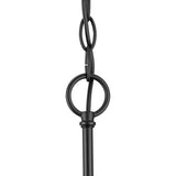 Progress Lighting Tanner 3-Light Matte Black Transitional Chandelier