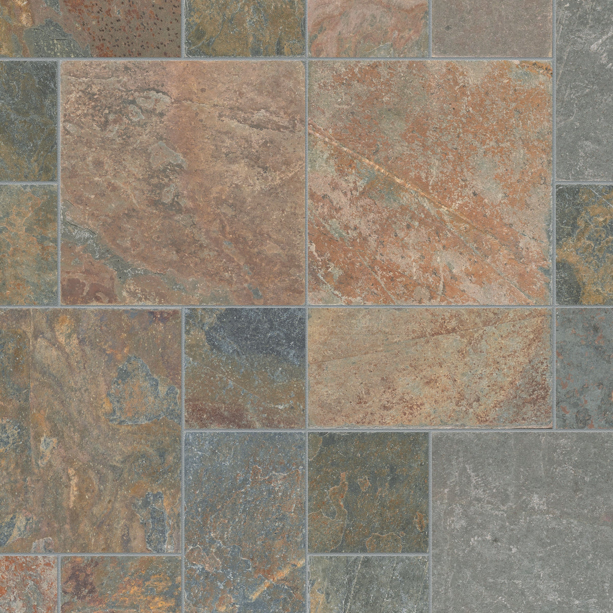 Satori Oxide 12-in x 12-in Natural Stone Mosaic Wall Tile (1-sq. ft/ Piece)