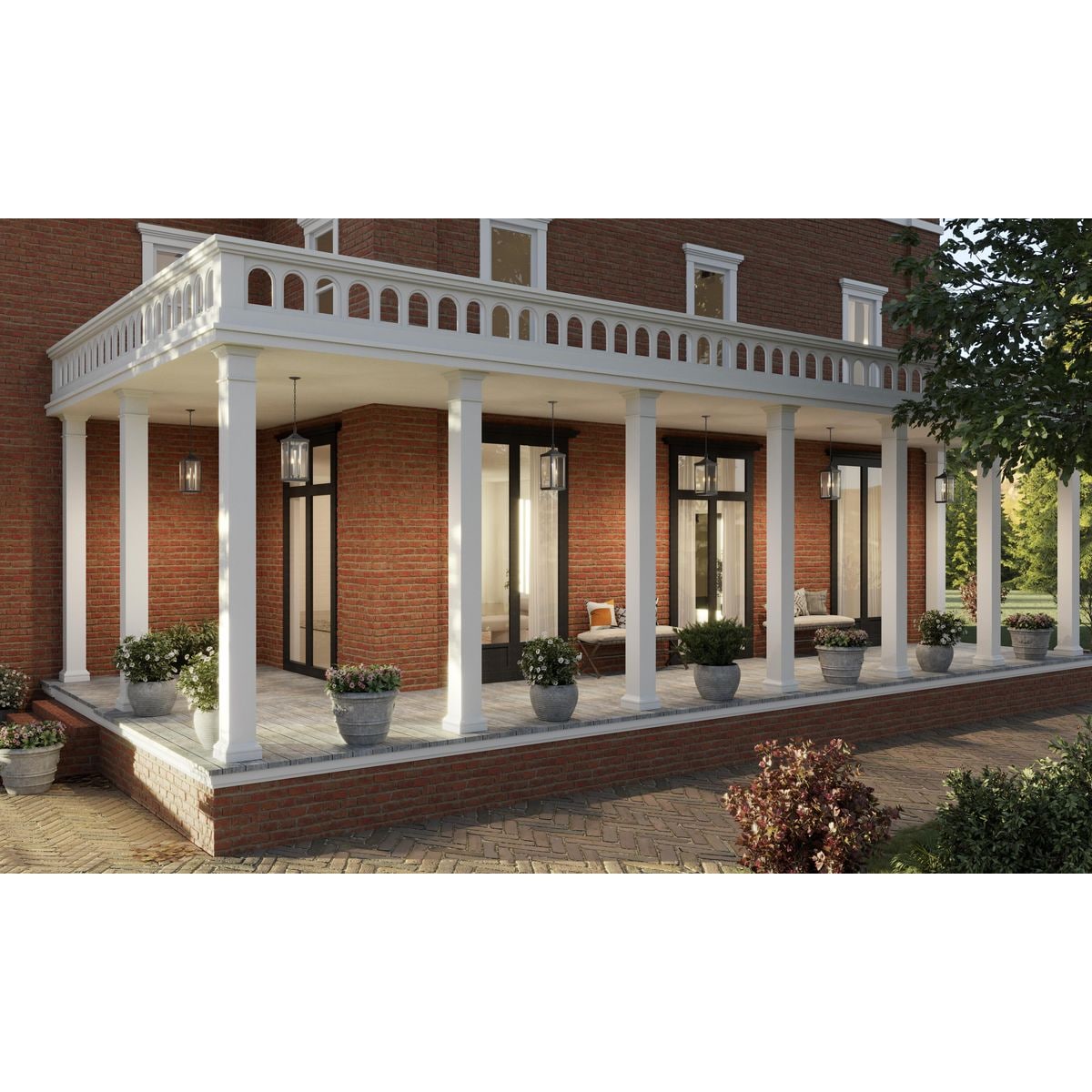 Progress Lighting Gibbes Street 3-Light Black Traditional Clear Glass Lantern Mini Outdoor Hanging Pendant Light