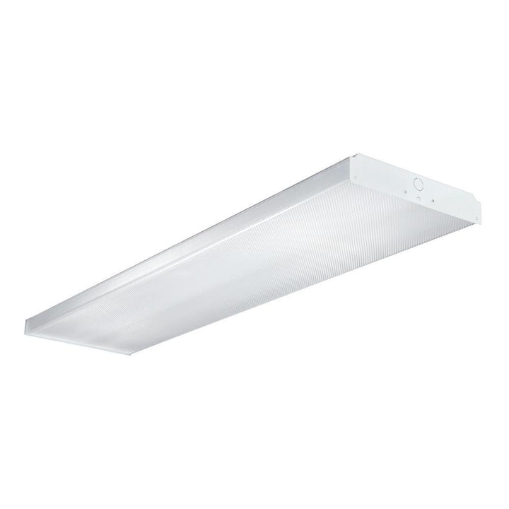 2 ft. White 2-Light Commercial Grade Fluorescent Surface Wraparound Light - Super Arbor