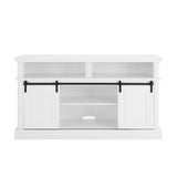 GZMR Mid Century style Entertainment TV Table Modern/Contemporary White Tv Cabinet (Accommodates TVs up to 65-in)