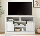 GZMR Mid Century style Entertainment TV Table Modern/Contemporary White Tv Cabinet (Accommodates TVs up to 65-in)