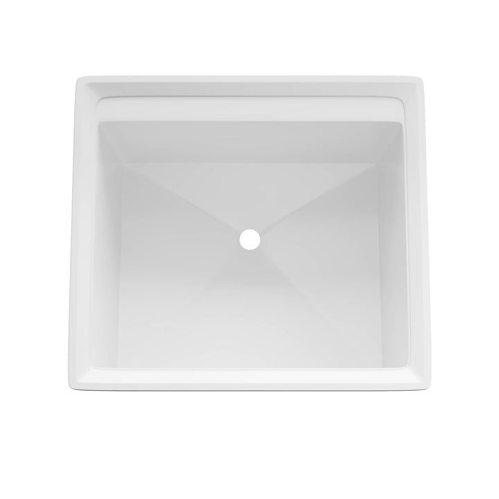 PROFLO 22-in x 24.5-in 1-Basin White Drop-In Laundry Sink
