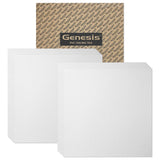 Genesis 2-ft x 2-ft Stucco Pro White PVC Drop Ceiling Tile (1-Pack, 4-sq ft / Case)