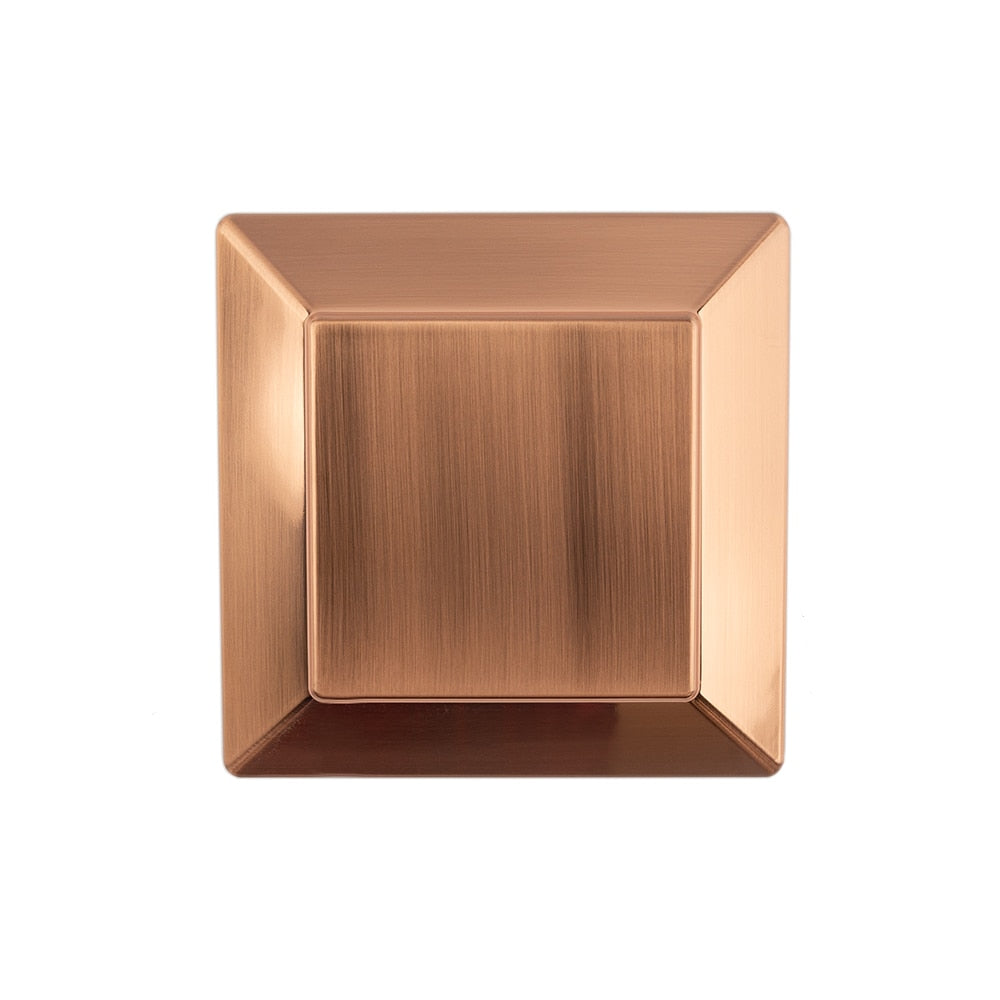 Deckorators 4-in x 4-in Copper Plastic Cedar Deck Post Cap