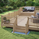 Deckorators Natural Wood Cedar Deck Post Cap