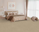 STAINMASTER Essentials Blue Diamonds III 12-ft Raw Lumber Textured Indoor Carpet, 73.1-oz Polyester