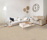STAINMASTER Essentials Blue Diamonds I 12-ft Dreamy Textured Carpet (Indoor)