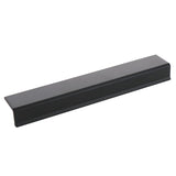 Origin 21 NILS 5-1/16-in (128mm) Center to Center Matte Black Rectangular Cup Drawer Pull
