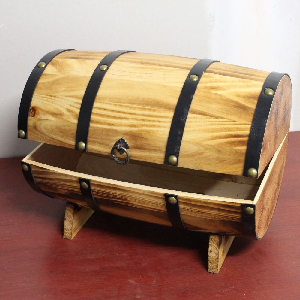 Vintiquewise Brown/Wood Accent Chest