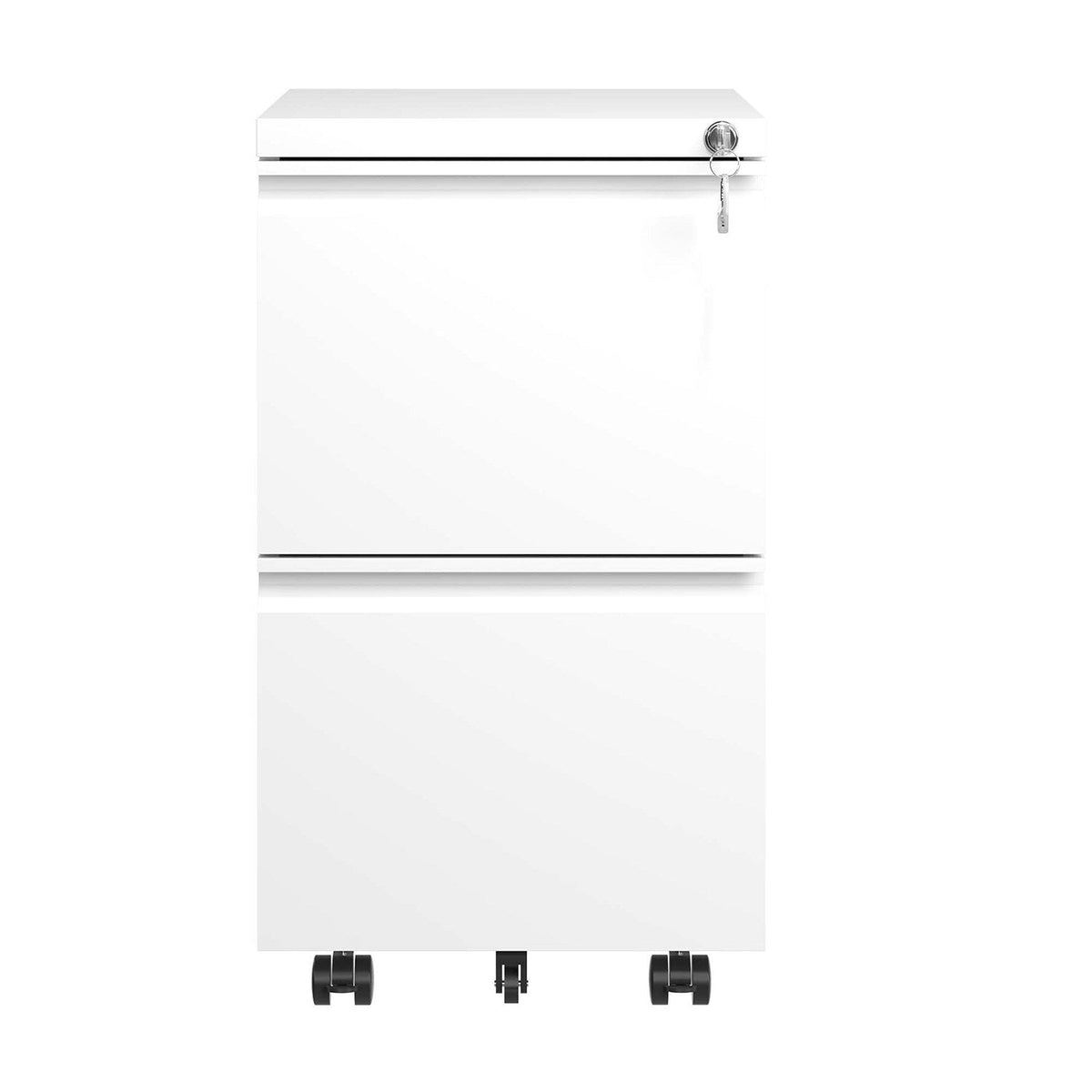 Sumyeg File Cabinet White 2-Drawer 14.69-in File Cabinet