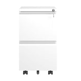 Sumyeg File Cabinet White 2-Drawer 14.69-in File Cabinet