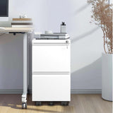 Sumyeg File Cabinet White 2-Drawer 14.69-in File Cabinet