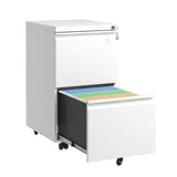 Sumyeg File Cabinet White 2-Drawer 14.69-in File Cabinet