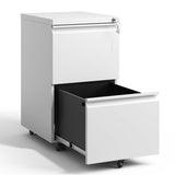 Sumyeg File Cabinet White 2-Drawer 14.69-in File Cabinet
