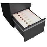 Sumyeg File cabinet Black 2-Drawer 15.35-in File Cabinet