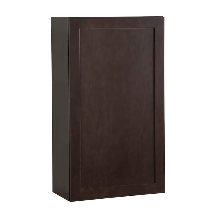 Hampton Bay Edson Shaker Assembled 24x42x12.5 in. Wall Cabinet in Dusk