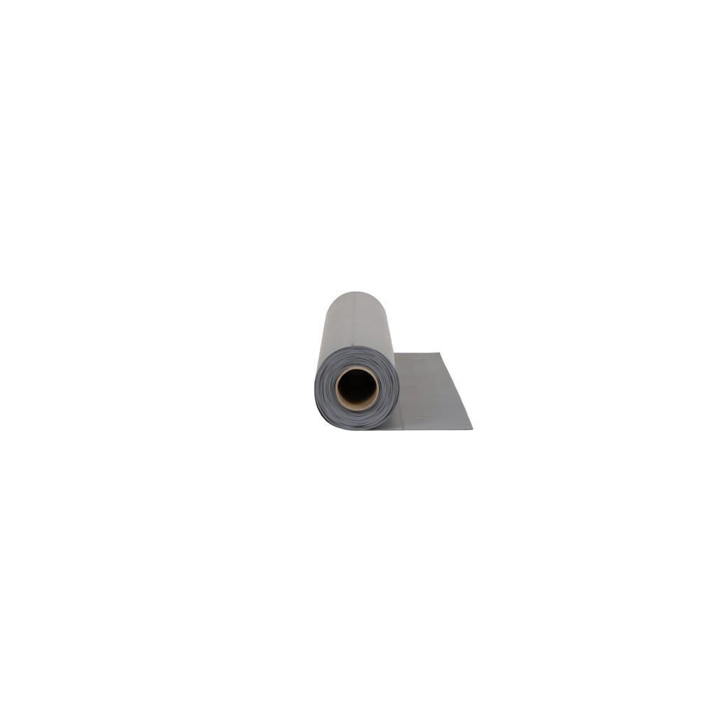 4 ft. x 50 ft. Gray PVC Shower Pan Liner Roll - Super Arbor