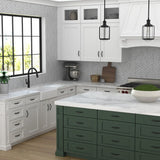 allen + roth GRACE 3-3/4-in (96mm) Center to Center Matte Black Arch Handle Drawer Pull
