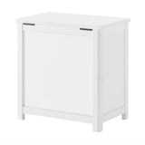Alaterre Furniture 19-in x 20-in x 12-in White Wood Freestanding Linen Cabinet