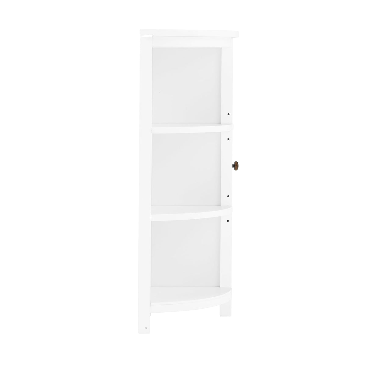 Alaterre Furniture 27-in x 28-in x 10-in White Wood Freestanding Linen Cabinet