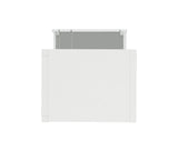 Linon White 2-Drawer 22-in File Cabinet