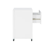Linon White 2-Drawer 22-in File Cabinet