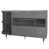 ModernLuxe 15.7-in W x 31.5-in H Mdf Gray Freestanding Utility Storage Cabinet