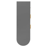 ModernLuxe 15.7-in W x 31.5-in H Mdf Gray Freestanding Utility Storage Cabinet