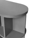 ModernLuxe 15.7-in W x 31.5-in H Mdf Gray Freestanding Utility Storage Cabinet