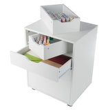 Winsome Wood Halifax White 4-Drawer 19.21-in File Cabinet