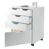 Winsome Wood Halifax White 4-Drawer 19.21-in File Cabinet