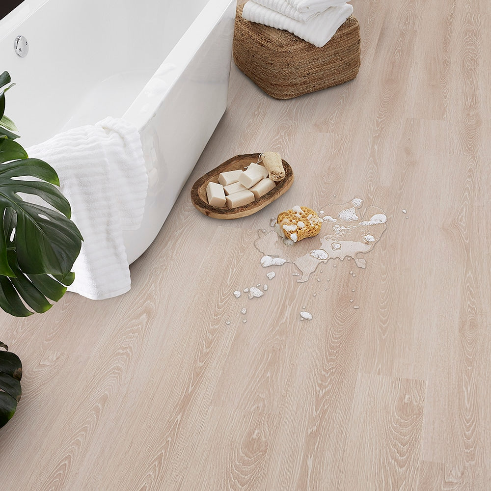 Pergo DuraCraft Lyon Oak Brown Vinyl Plank - Waterproof 22-Mil