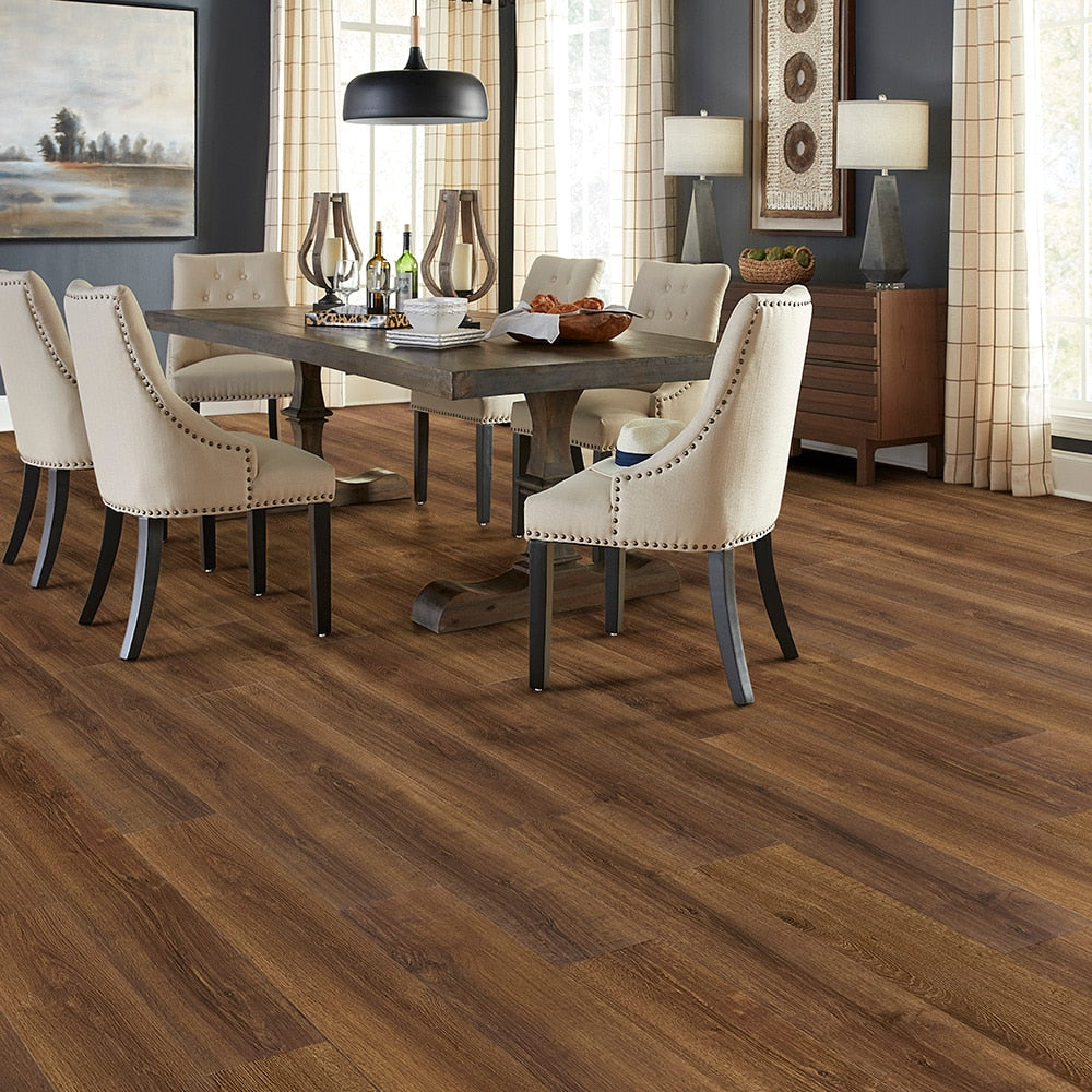 Pergo DuraCraft Montcrest Brown Waterproof Luxury Vinyl Plank Flooring