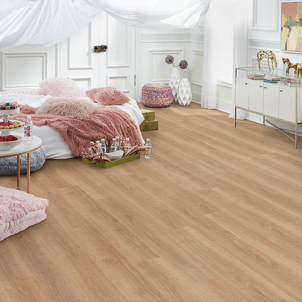 Pergo DuraCraft Lisbon Brown Waterproof Luxury Vinyl Plank Flooring