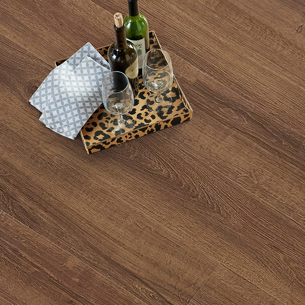 Pergo DuraCraft Montcrest Brown 22-mil Waterproof Vinyl Plank