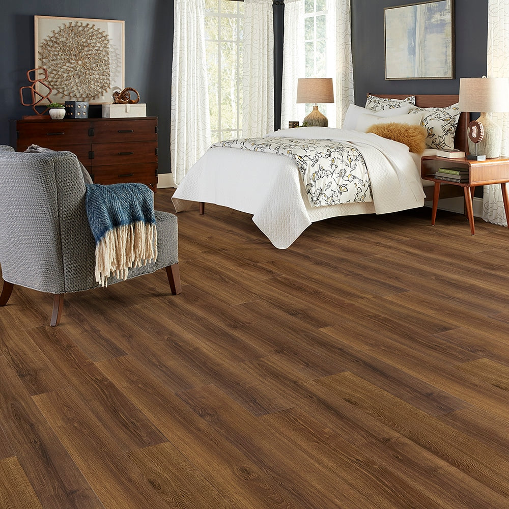 Pergo DuraCraft Montcrest Brown 22-mil Waterproof Vinyl Plank