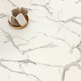 Pergo Verona Marble Off-white Luxury Vinyl Tile Flooring - Waterproof, 22-mil, 21.18 sq ft/Carton