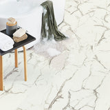 Pergo Verona Marble Off-white Luxury Vinyl Tile Flooring - Waterproof, 22-mil, 21.18 sq ft/Carton