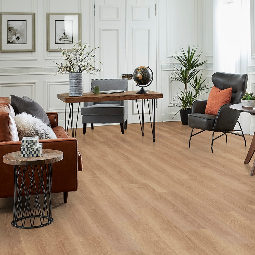 Pergo DuraCraft Lisbon Brown WaterProof Interlocking Luxury Vinyl Plank