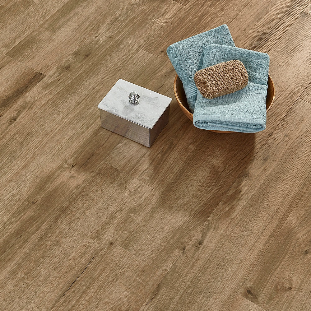Pergo DuraCraft Berlin Oak Brown Waterproof Luxury Vinyl Plank Flooring