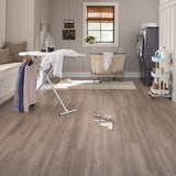 Pergo DuraCraft Lourdes Oak Gray Luxury Vinyl Plank - Waterproof 22-mil
