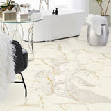 Pergo Rome Marble White Waterproof Luxury Vinyl Tile Flooring