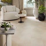 Pergo Marbella Limestone Gray Luxury Vinyl Tile Flooring with WetProtect