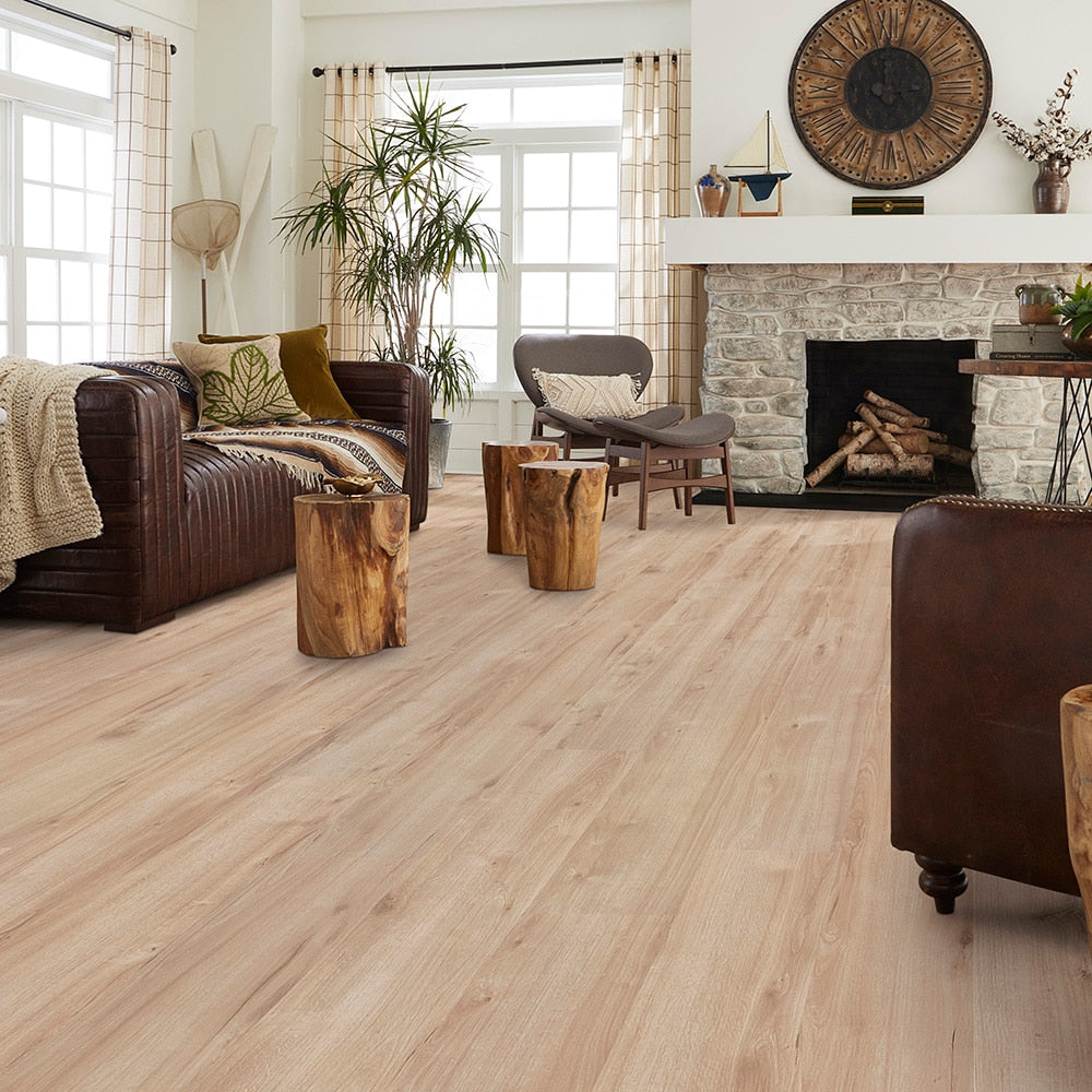 Pergo DuraCraft Lavinia Oak XL Brown Wood Look 22-mil Waterproof Vinyl Plank